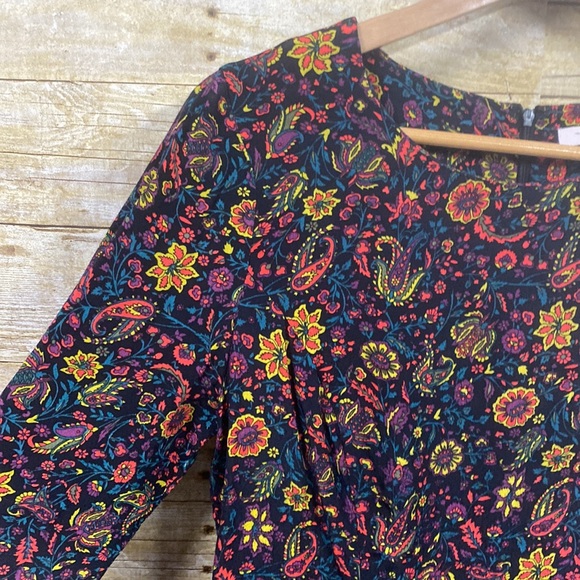 Forever 21 paisley floral print blouse size medium - Picture 4 of 11